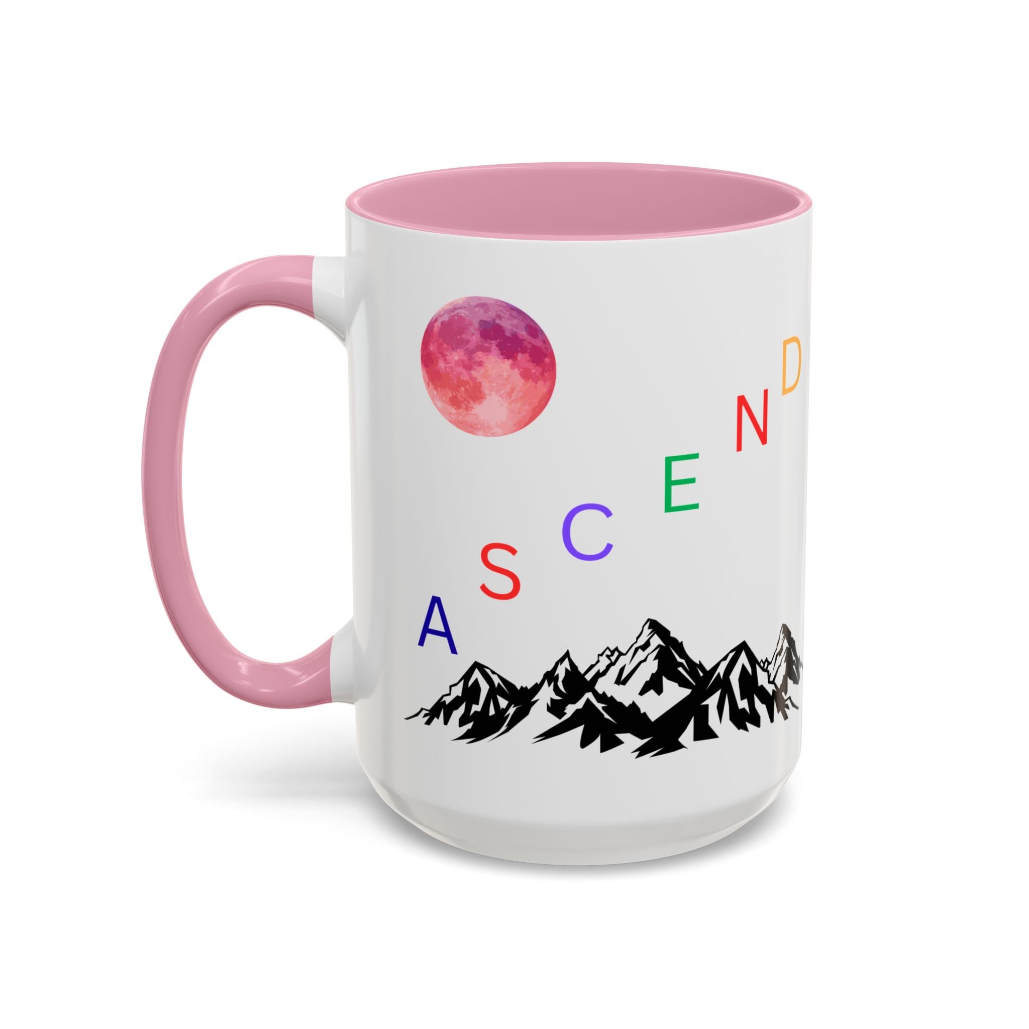 Ascend the Mountain Moon Ceramic Mug
