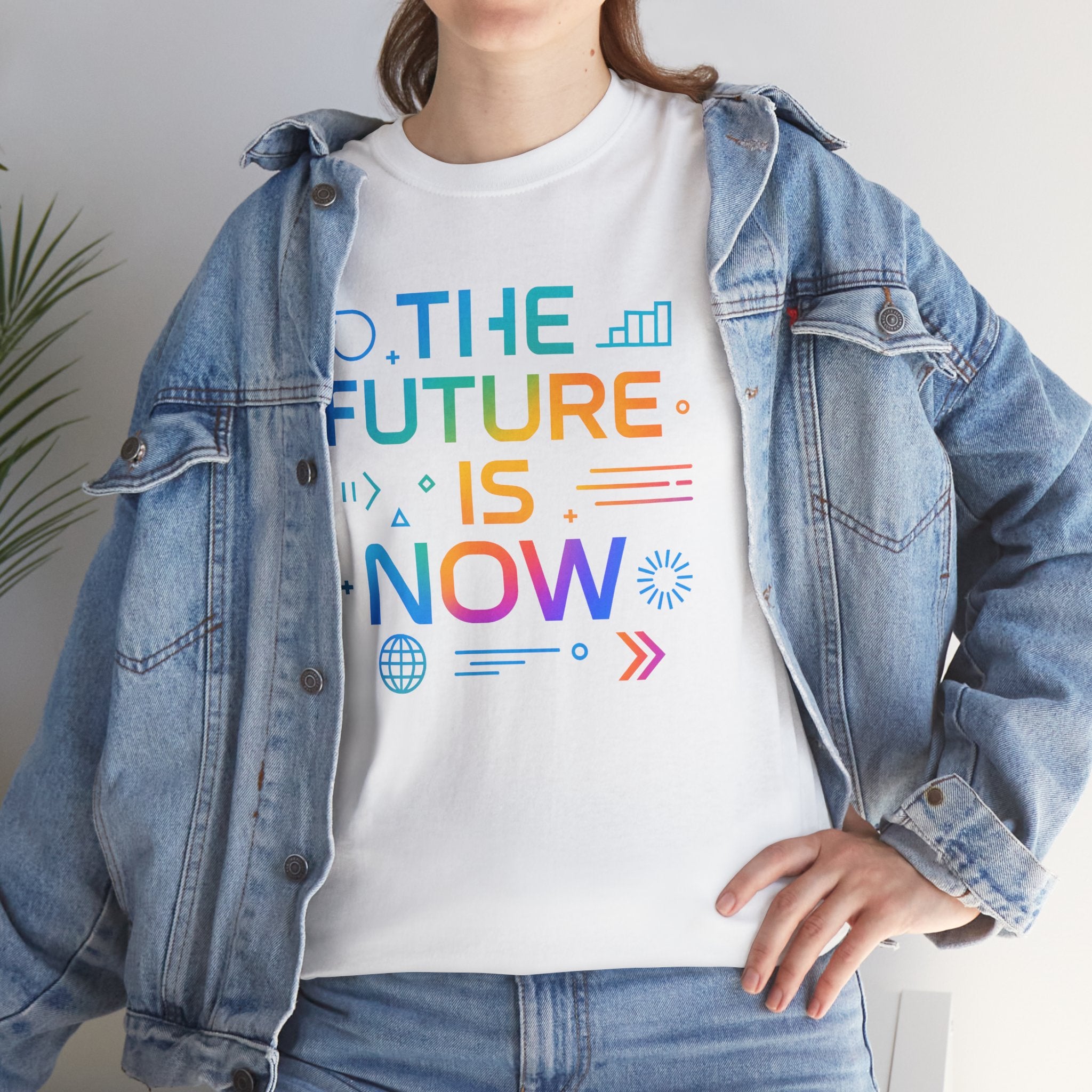 The Future Is Now T-Shirt — Inspirational Tech Graphic Tee