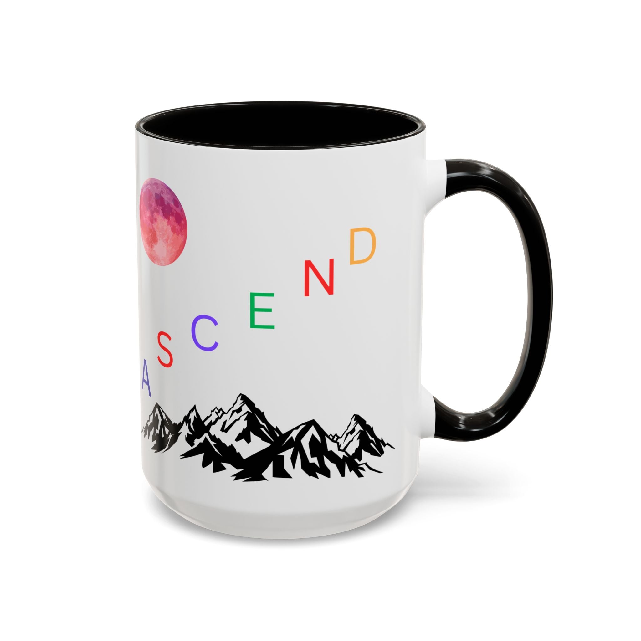 Ascend the Mountain Moon Ceramic Mug