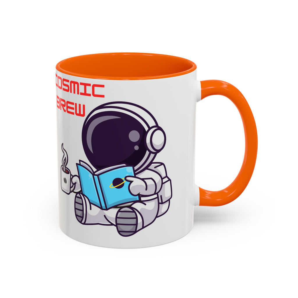 Cosmic Brew Astronaut Coffee Mug | Accent Ceramic Mug