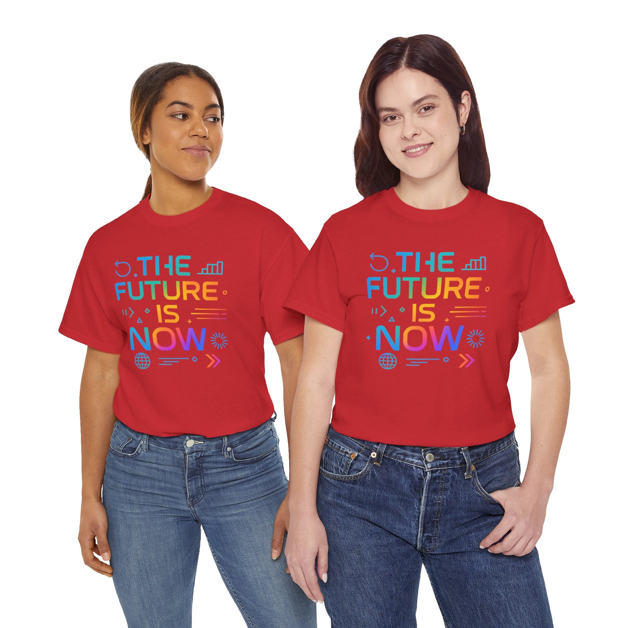 The Future Is Now T-Shirt — Inspirational Tech Graphic Tee