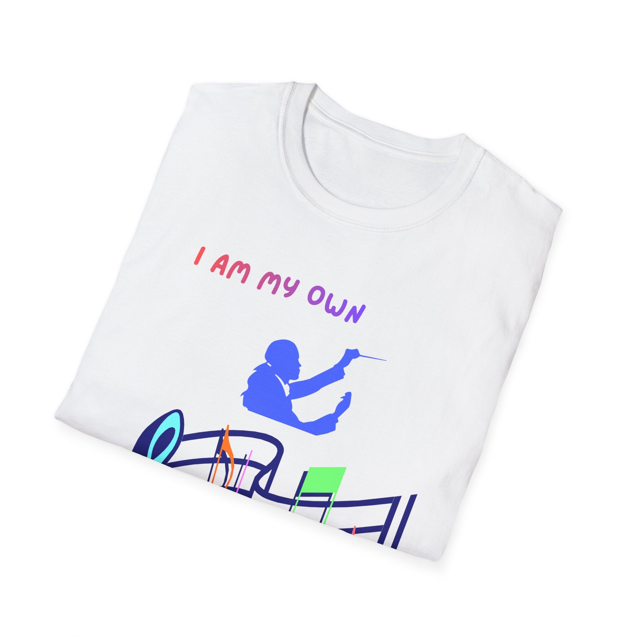 I Am My Own Magnum Opus T-Shirt | Musical Notes Treble Clef Design