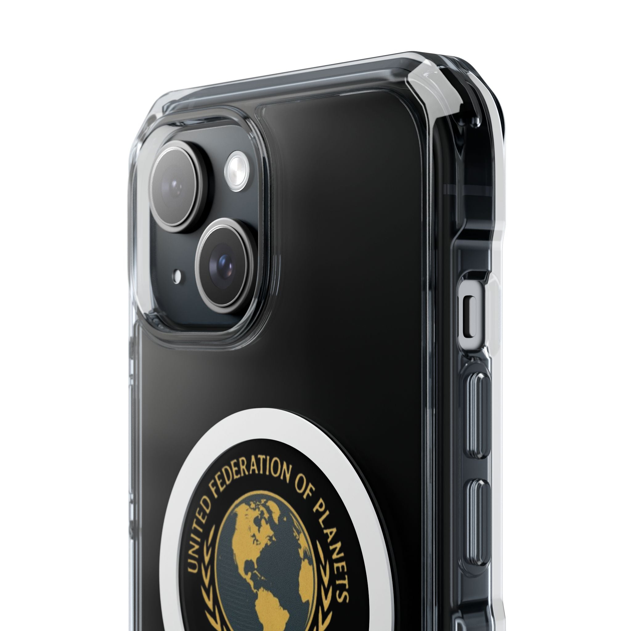 United Federation of Planets Earth Logo Magnetic Clear Case | Phone Case