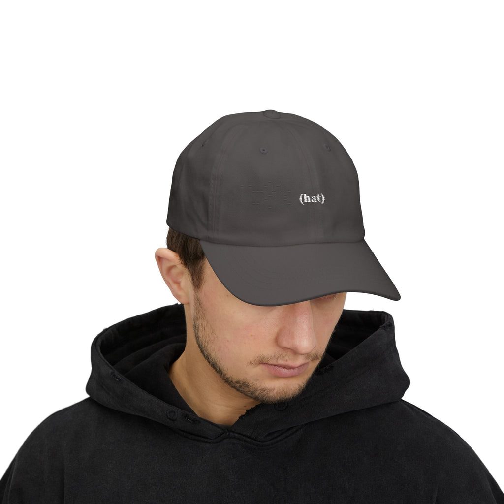 (hat) Dad Cap | Minimal Embroidered Baseball Cap