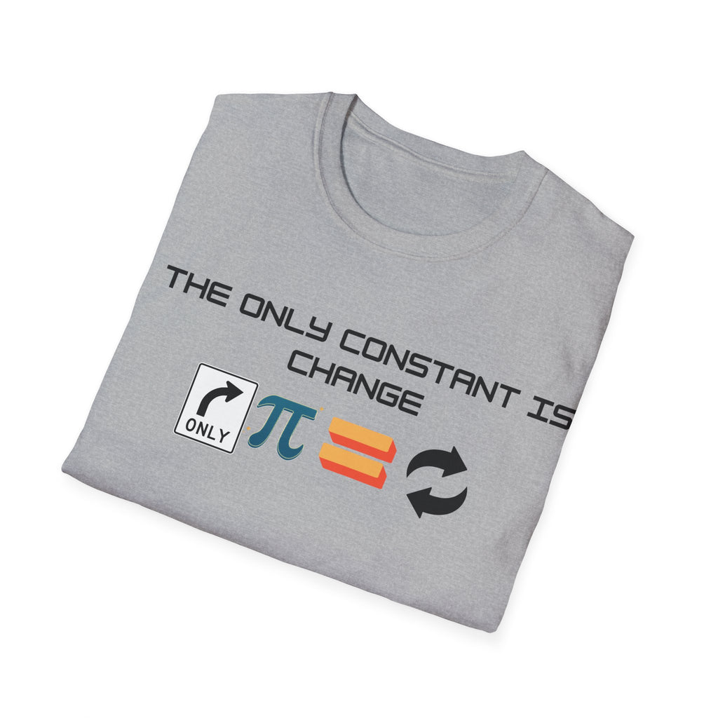 The Only Constant is Change Philosophical Quote T-Shirt