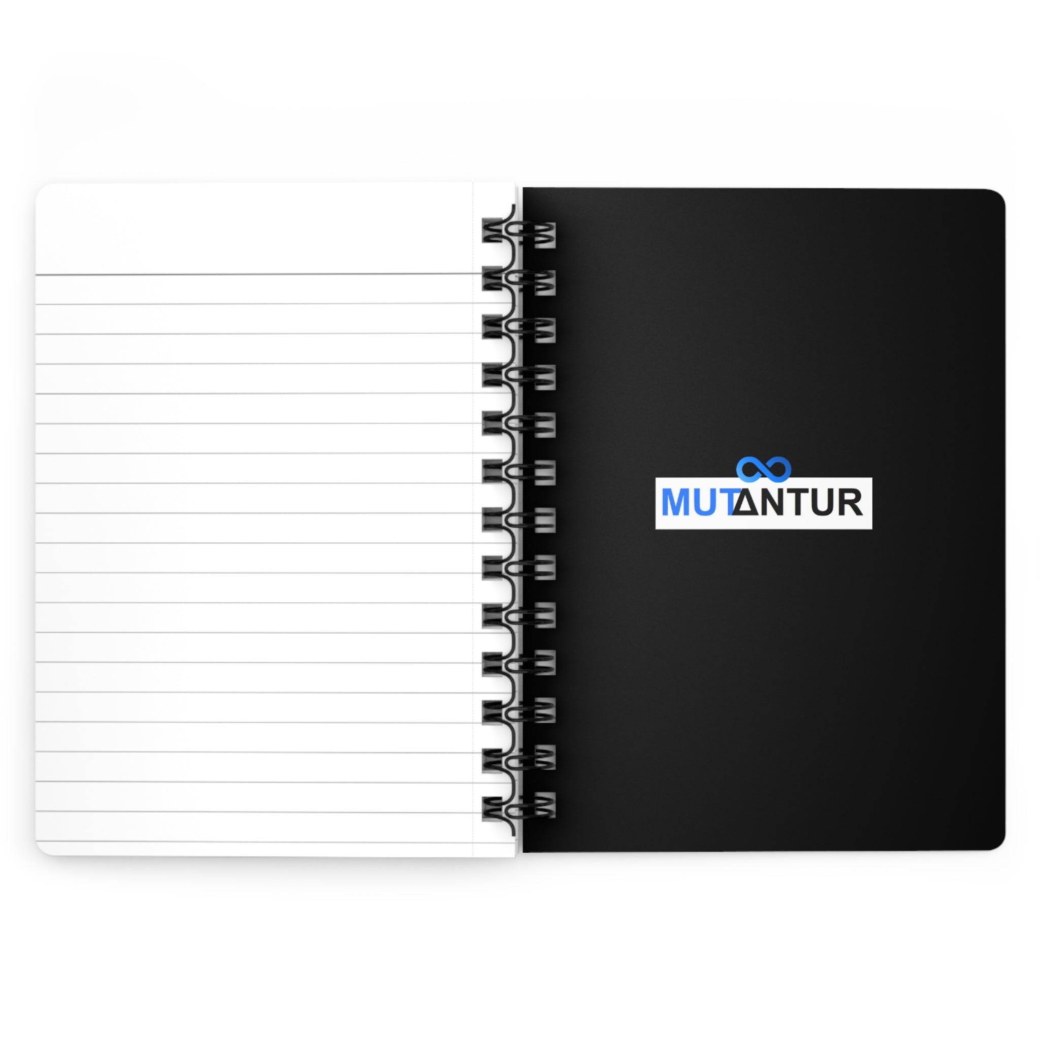 Travelers Welcome Astronaut-Themed lined Spiral Bound Journal