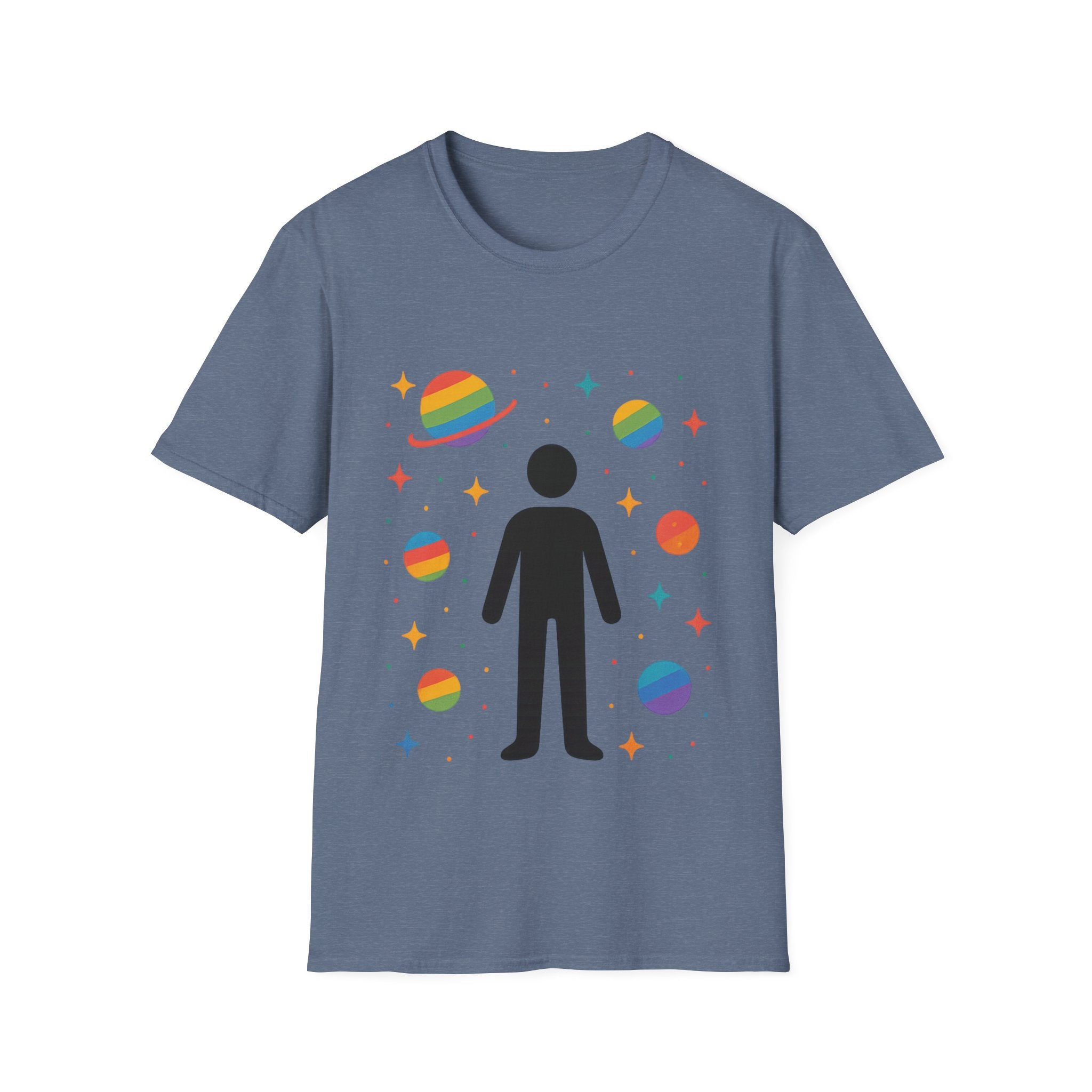 Cosmic Vibe Unisex T-Shirt - Space, Pride, Galaxy,