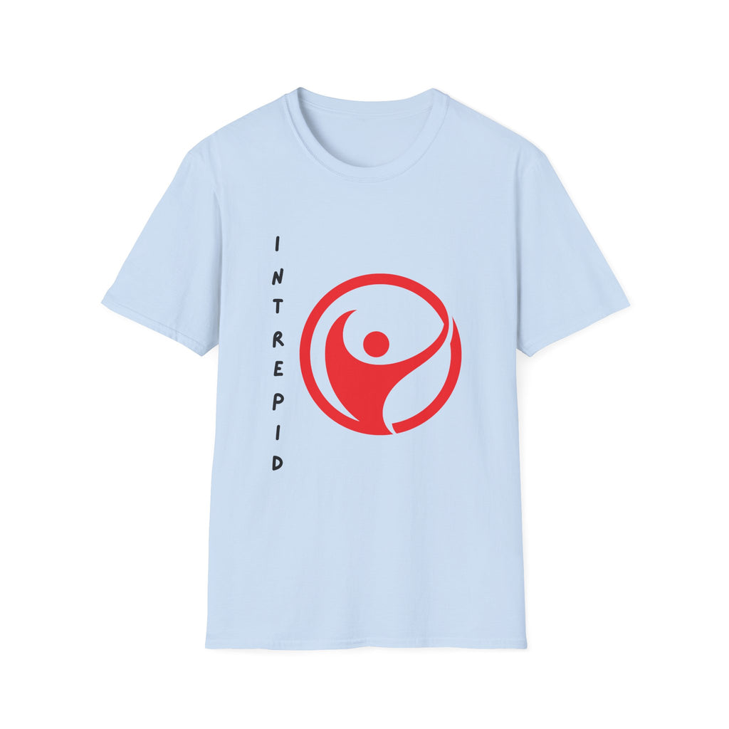 Intrepid Red Human Emblem T-Shirt | Empowerment Logo Tee