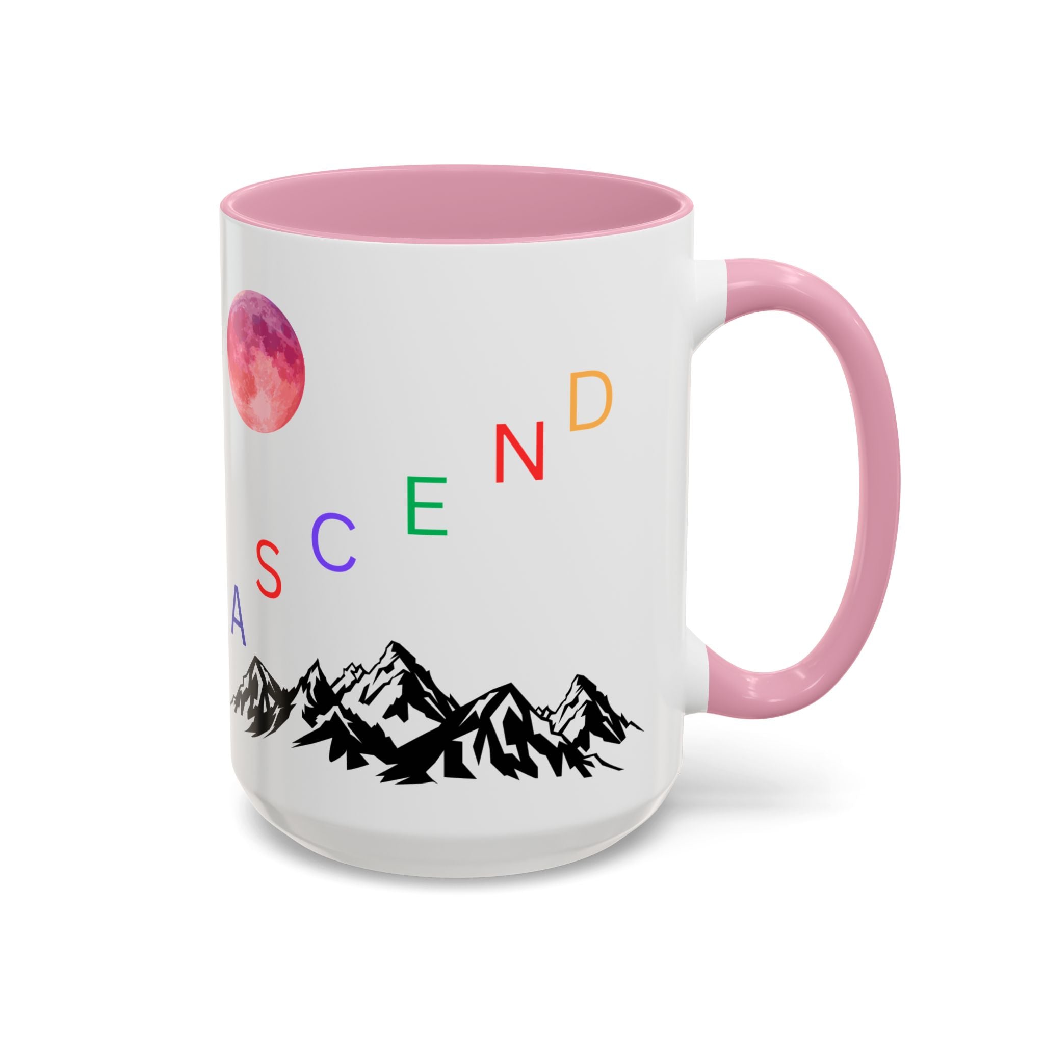 Ascend the Mountain Moon Ceramic Mug