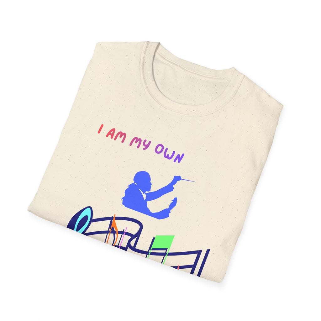 I Am My Own Magnum Opus T-Shirt | Musical Notes Treble Clef Design