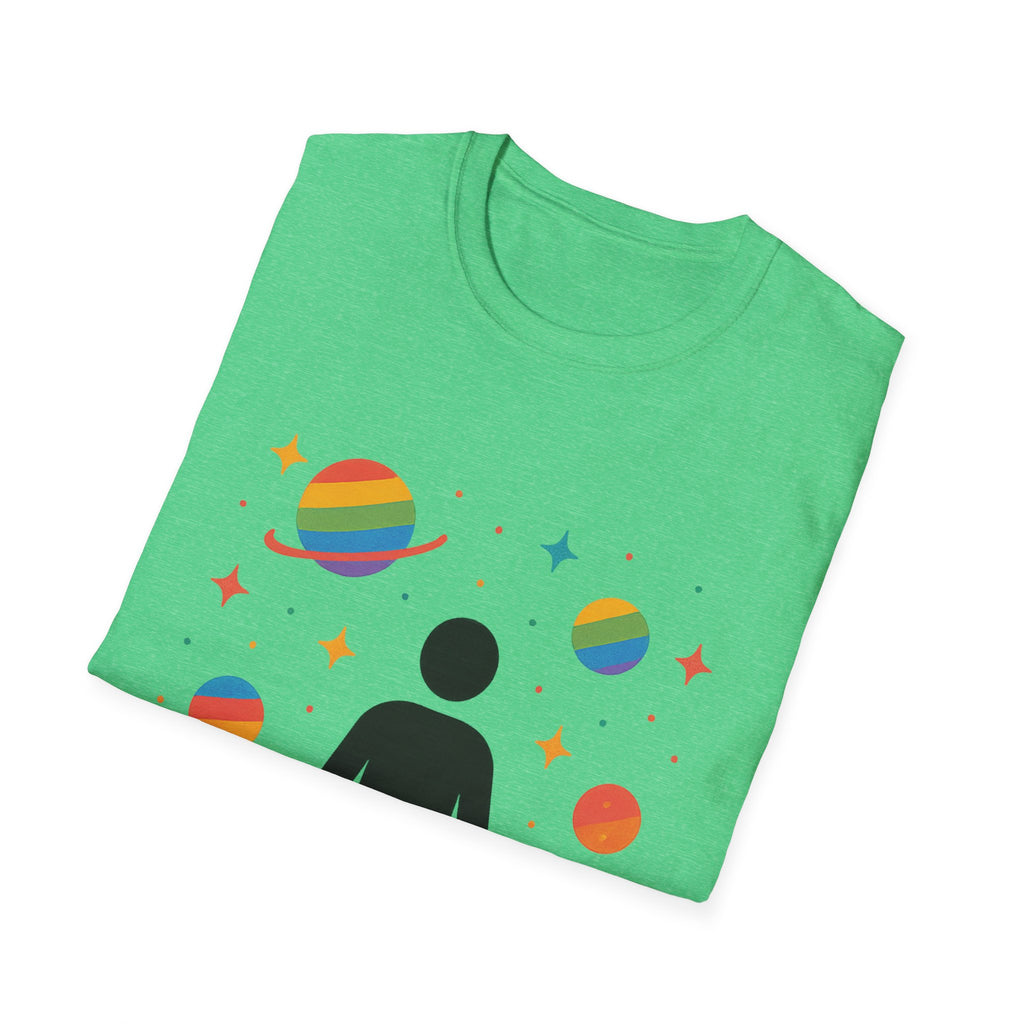 Cosmic Vibe Unisex T-Shirt - Space, Pride, Galaxy,