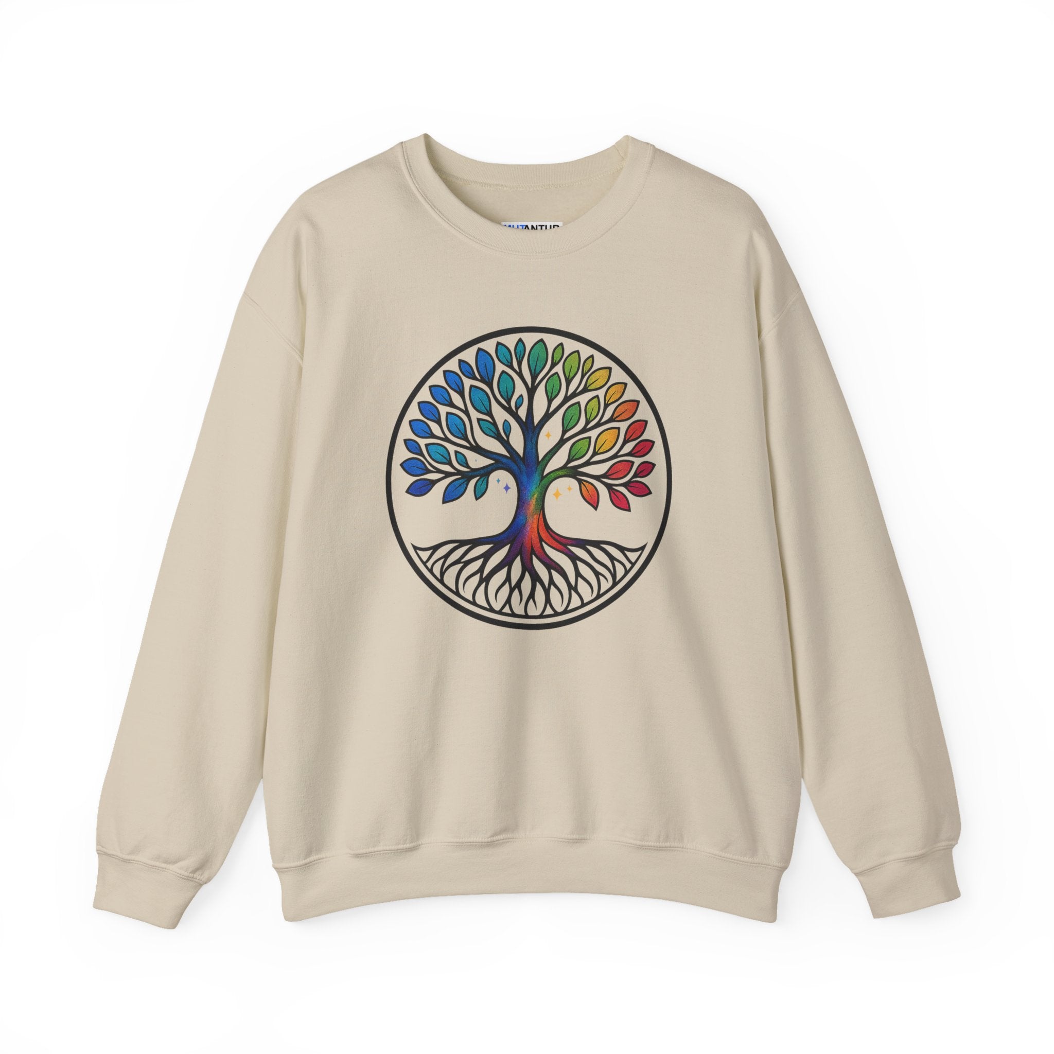 Rainbow Tree of Life Graphic Crewneck sweatshirt