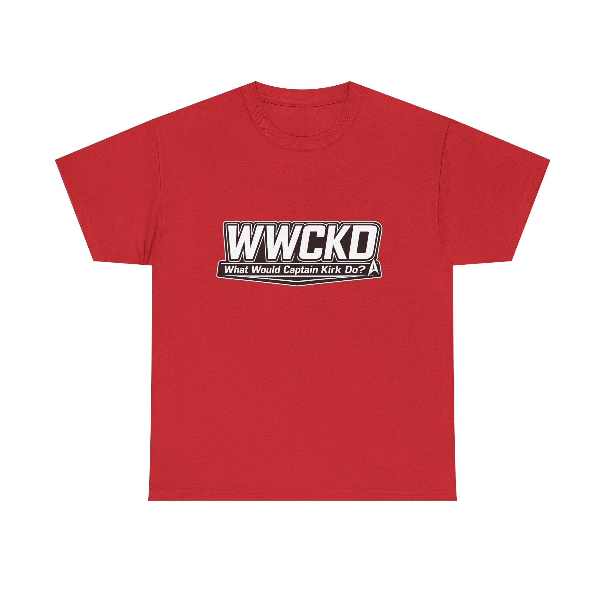 WWCKD What Would Captain Kirk Do Tee | Sci-Fi Quote Shirt