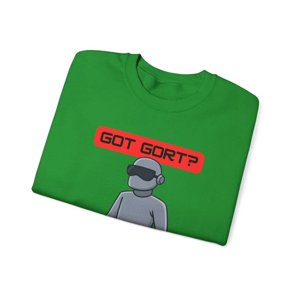 Got Gort? Unisex Crewneck Sweatshirt - Cool Casual Wear, Fun Graphic Hoodie, Perfect Gift for Friends, Everyday Comfort