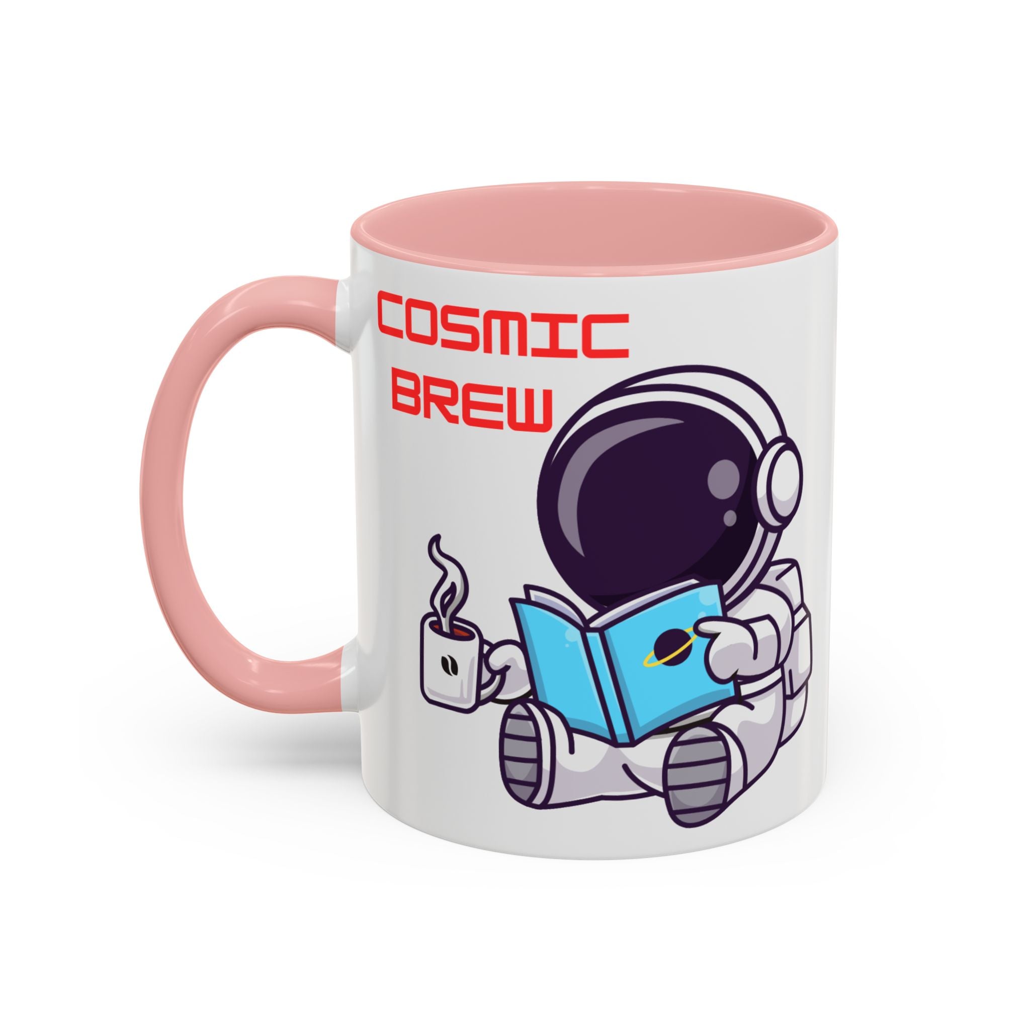 Cosmic Brew Astronaut Coffee Mug | Accent Ceramic Mug