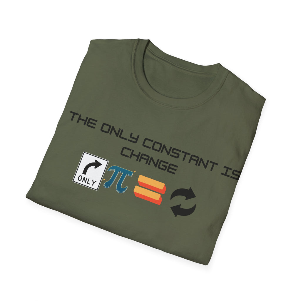 The Only Constant is Change Philosophical Quote T-Shirt