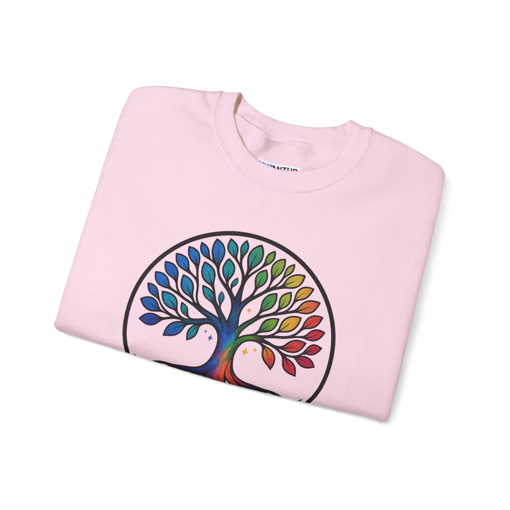 Rainbow Tree of Life Graphic Crewneck sweatshirt
