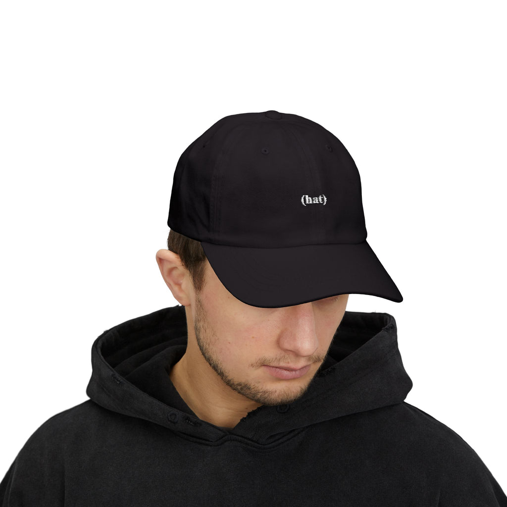 (hat) Dad Cap | Minimal Embroidered Baseball Cap