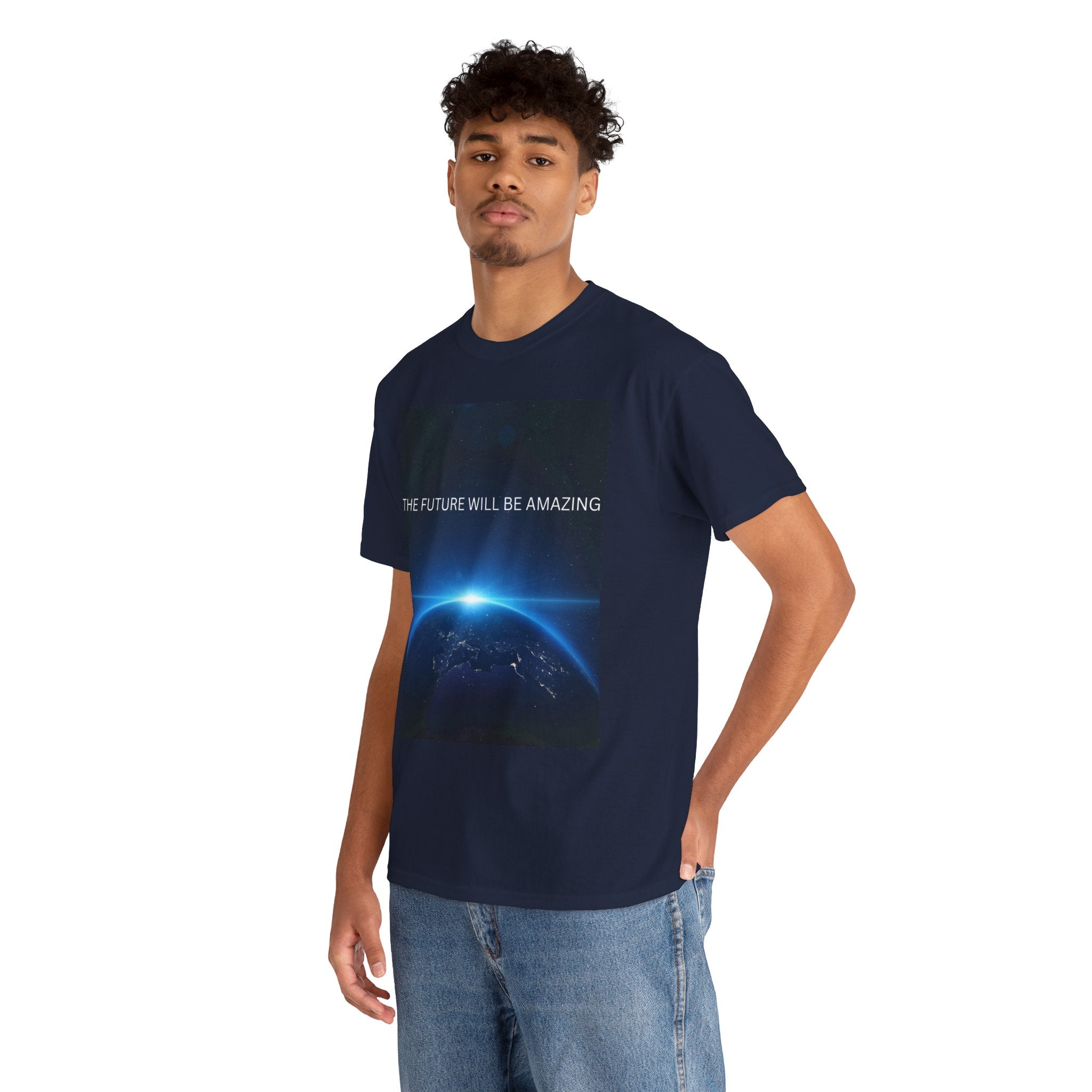 The Future Will Be Amazing Unisex Heavy Cotton Tee