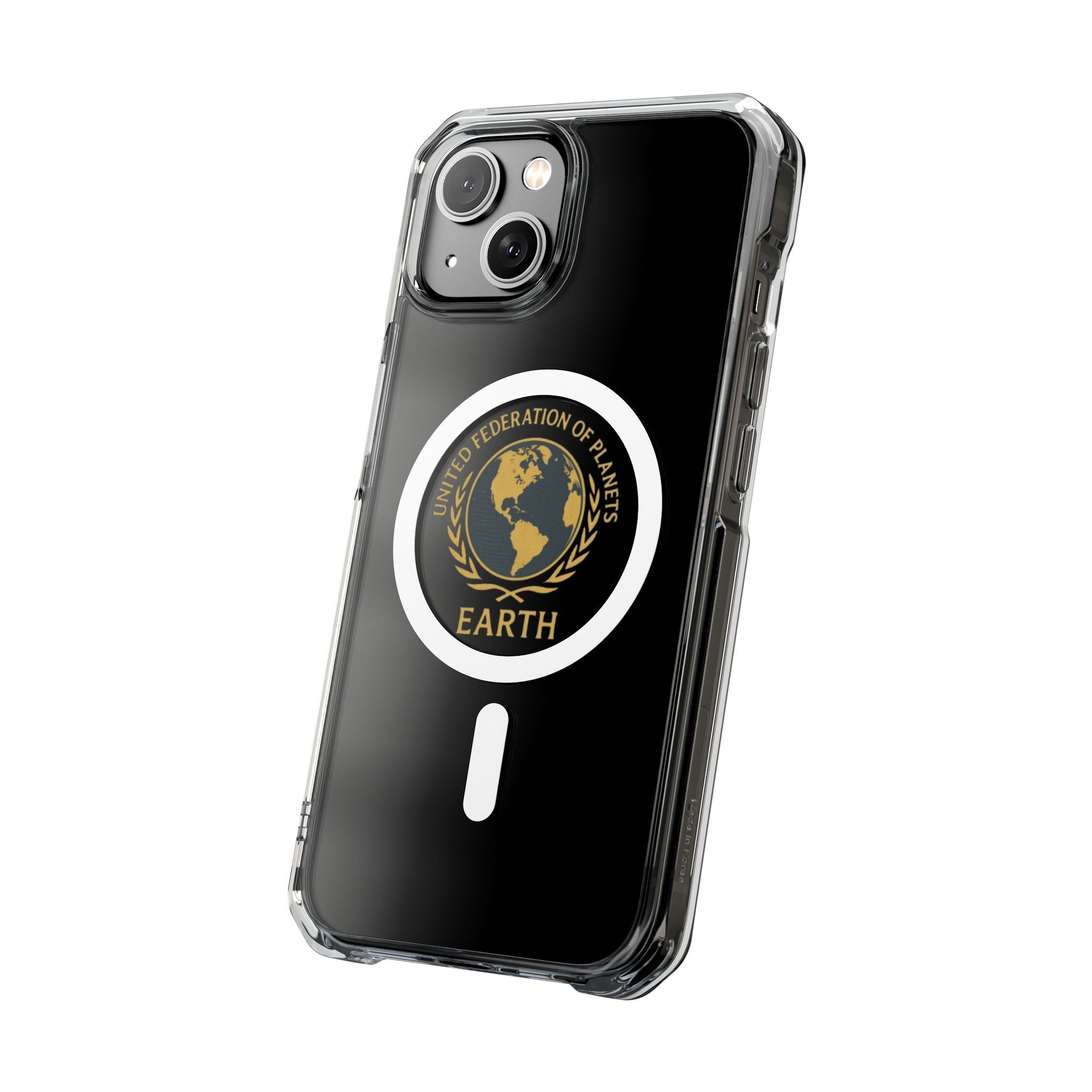 United Federation of Planets Earth Logo Magnetic Clear Case | Phone Case