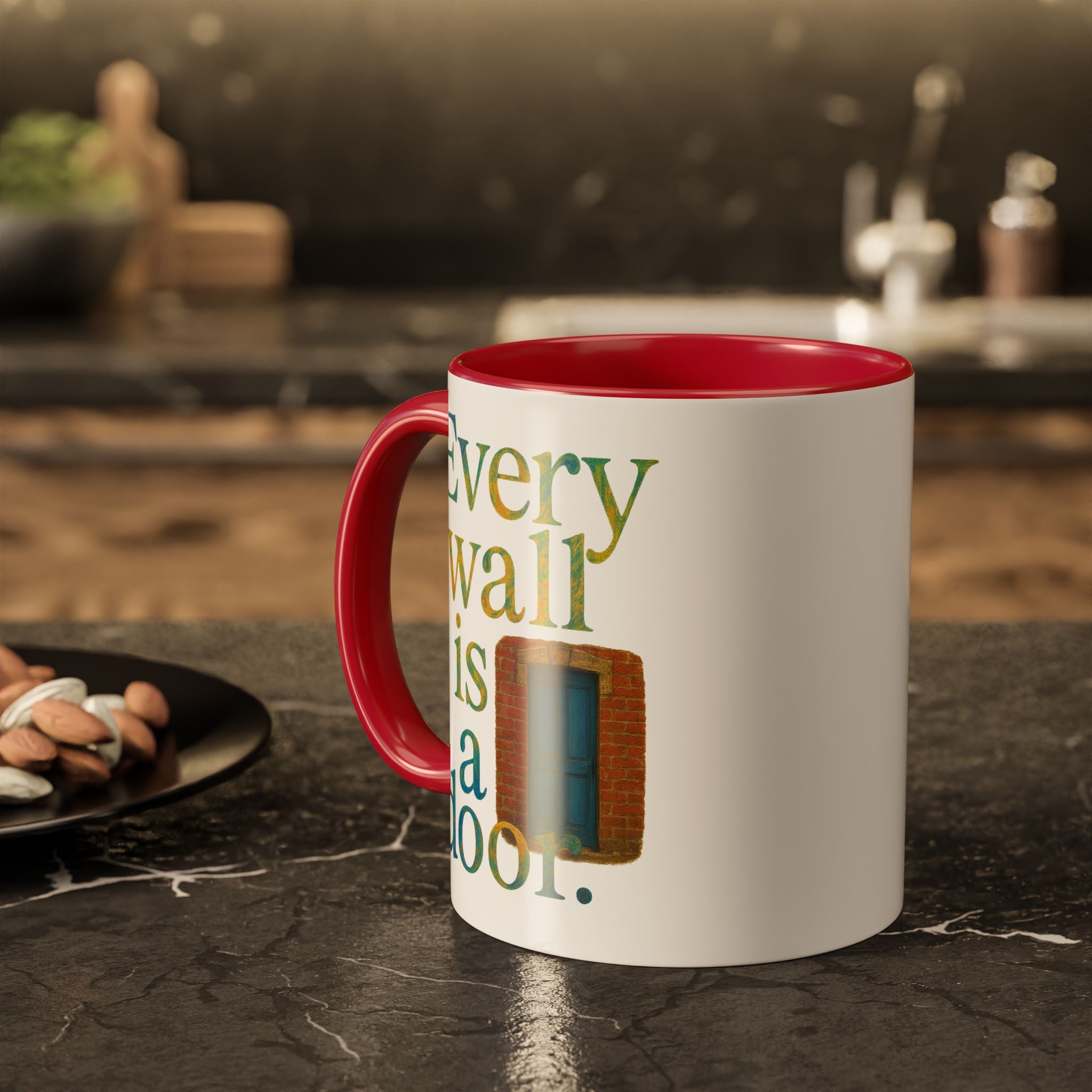 Every Wall Is a Door mug |  Opportunity 11oz or 15oz ceramic mug