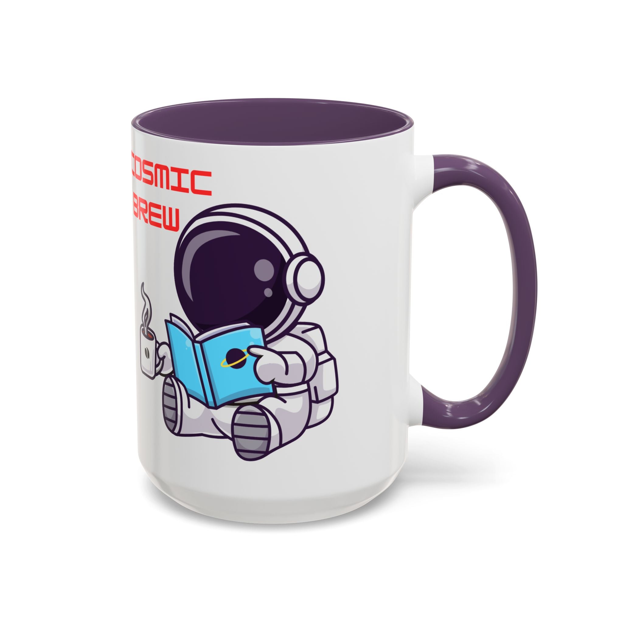 Cosmic Brew Astronaut Coffee Mug | Accent Ceramic Mug