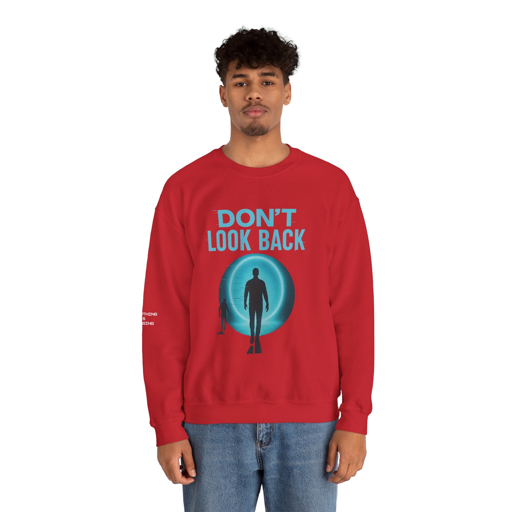 Don't Look Back, Unisex Crewneck Sweatshirt