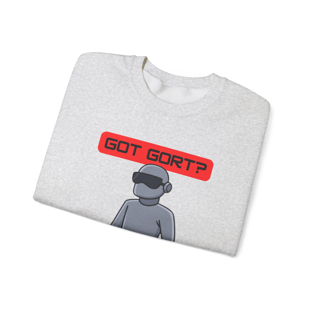 Got Gort? Unisex Crewneck Sweatshirt - Cool Casual Wear, Fun Graphic Hoodie, Perfect Gift for Friends, Everyday Comfort