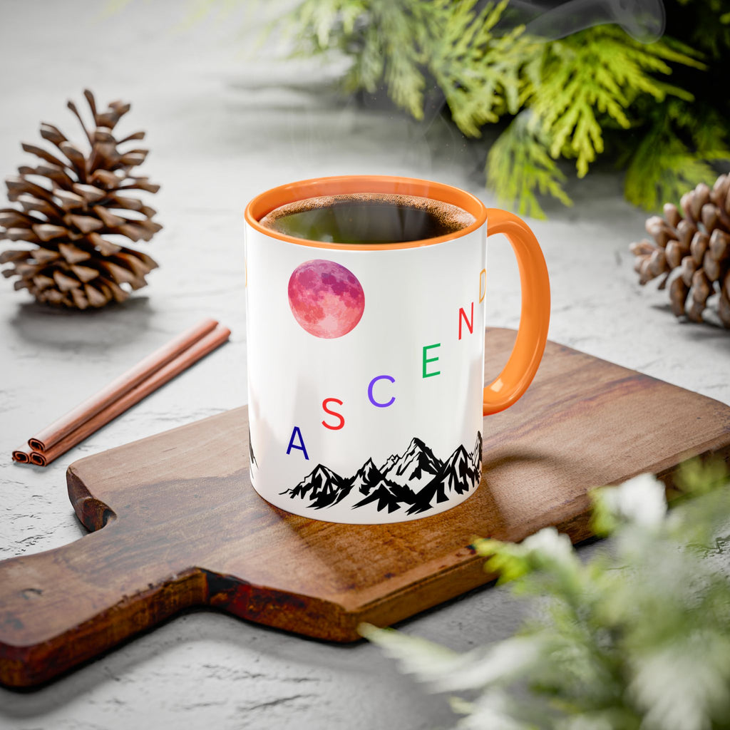 Ascend the Mountain Moon Ceramic Mug