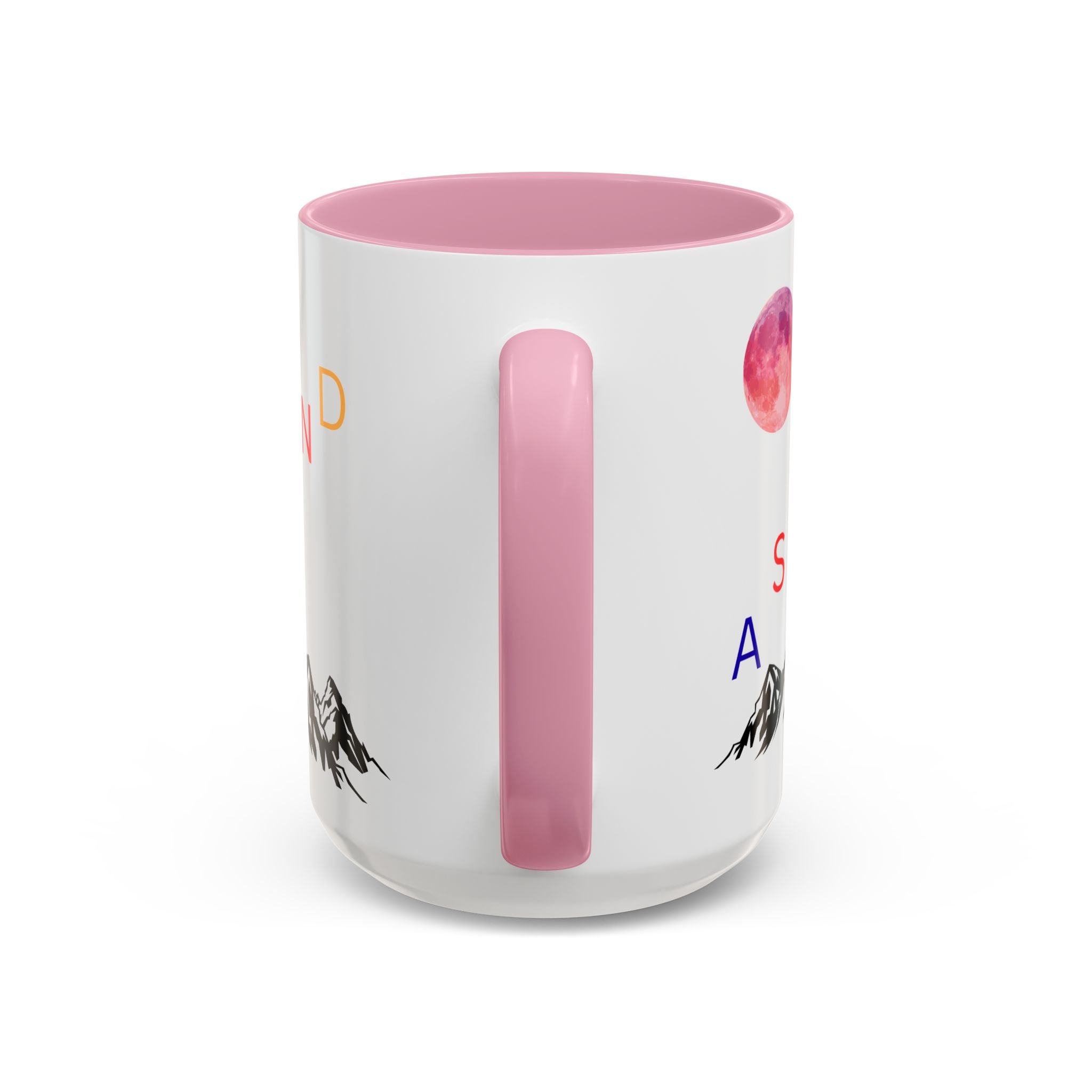 Ascend the Mountain Moon Ceramic Mug
