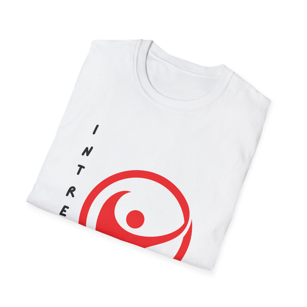 Intrepid Red Human Emblem T-Shirt | Empowerment Logo Tee
