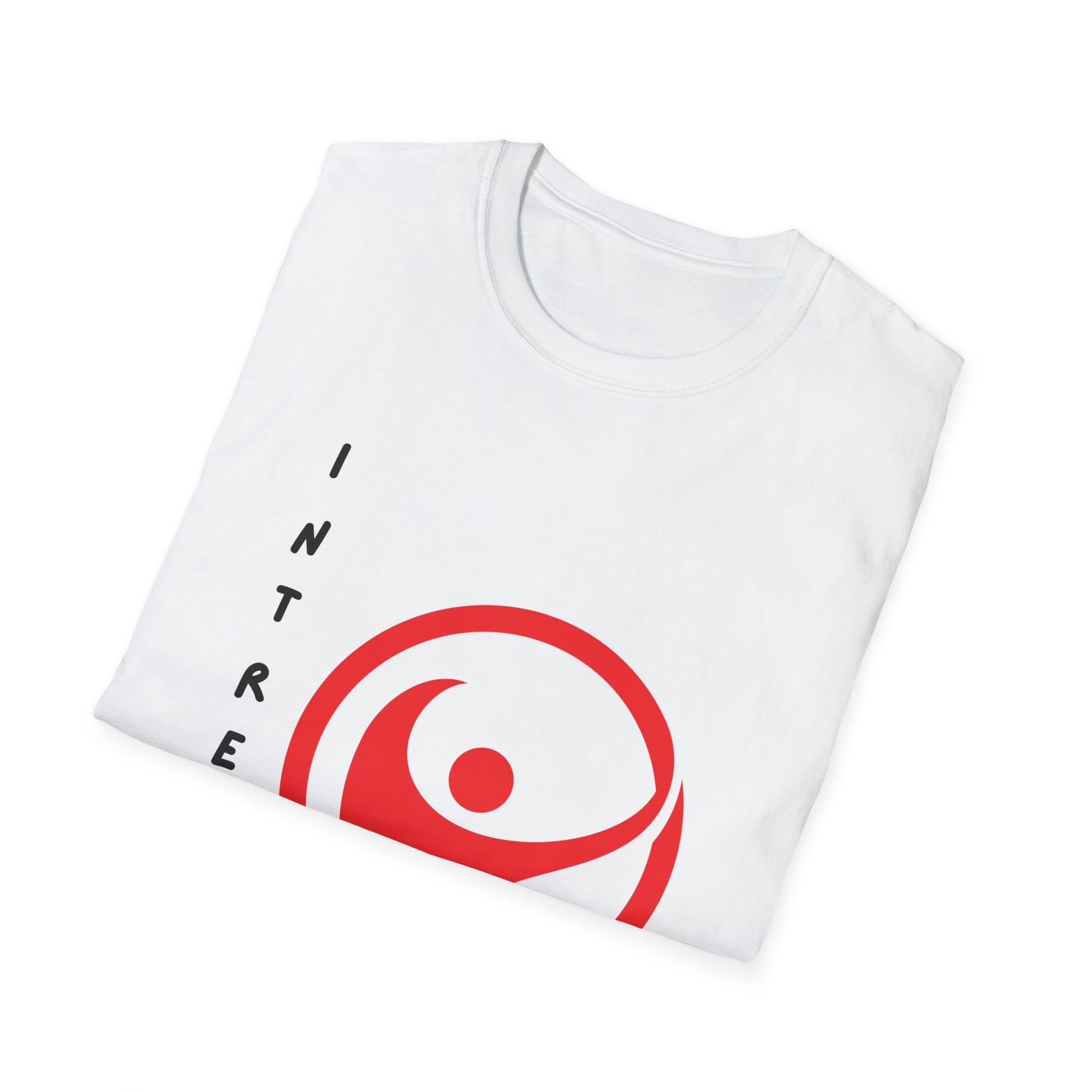 Intrepid Red Human Emblem T-Shirt | Empowerment Logo Tee