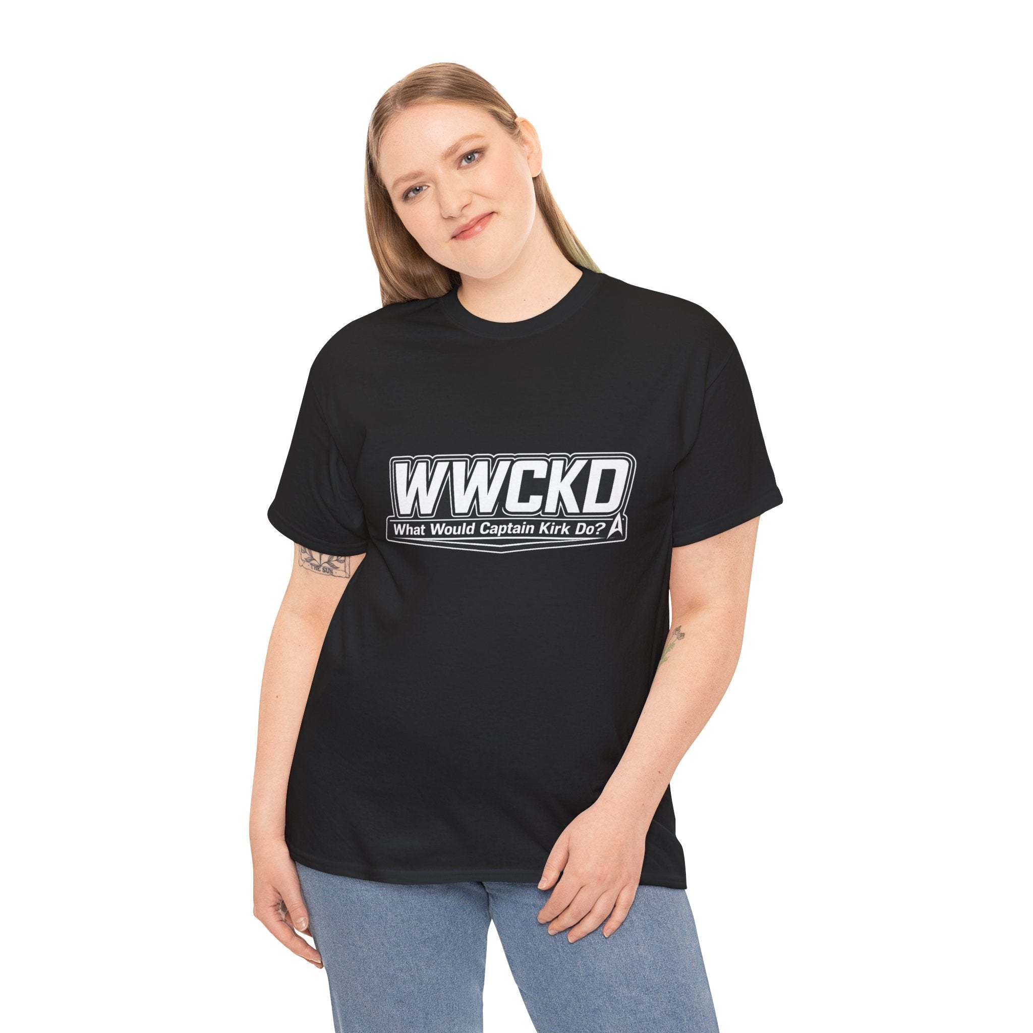 WWCKD What Would Captain Kirk Do Tee | Sci-Fi Quote Shirt