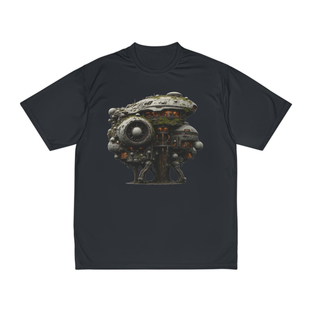 Steampunk Walking Machine performance T-Shirt | Sci-Fi Mechanical Illustration
