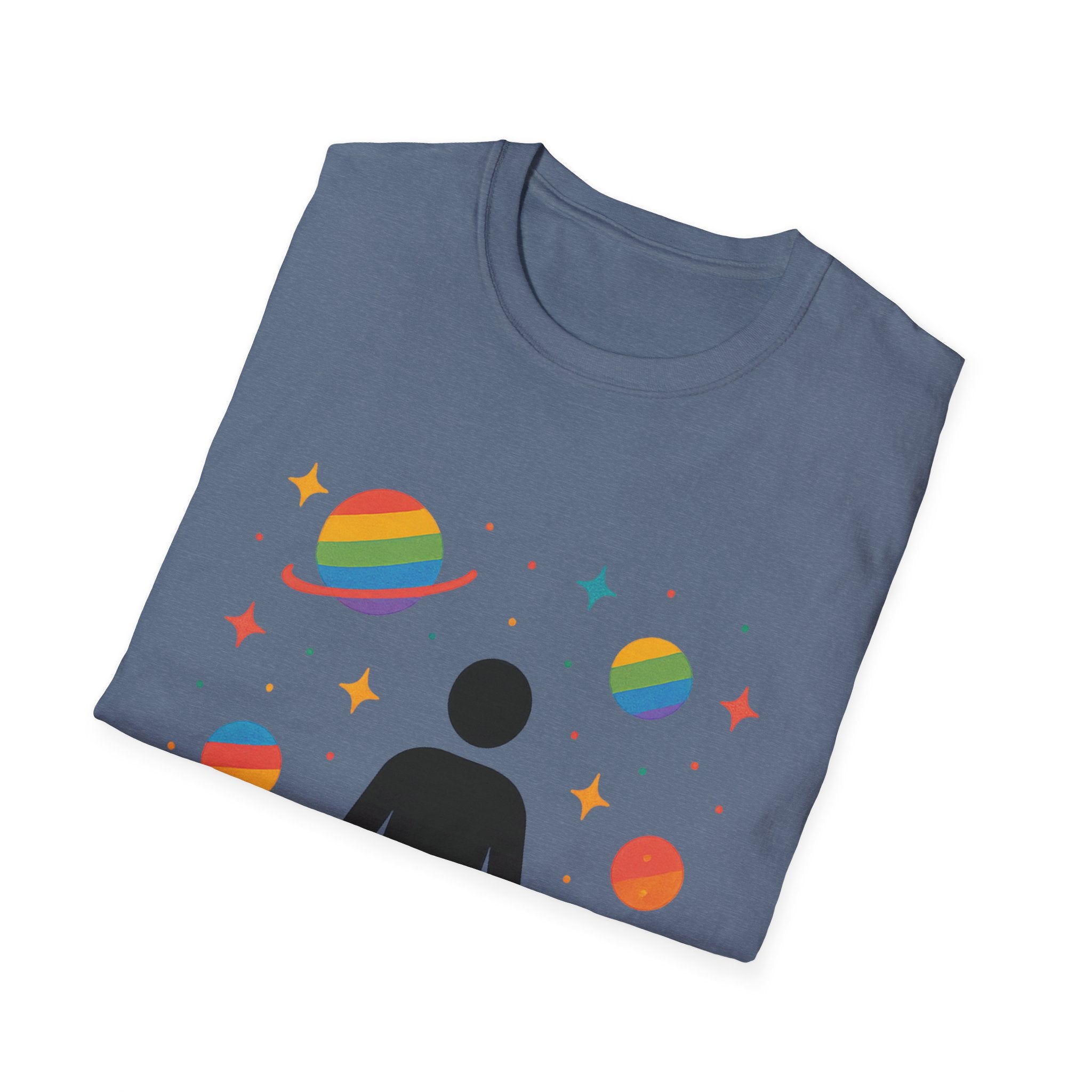 Cosmic Vibe Unisex T-Shirt - Space, Pride, Galaxy,