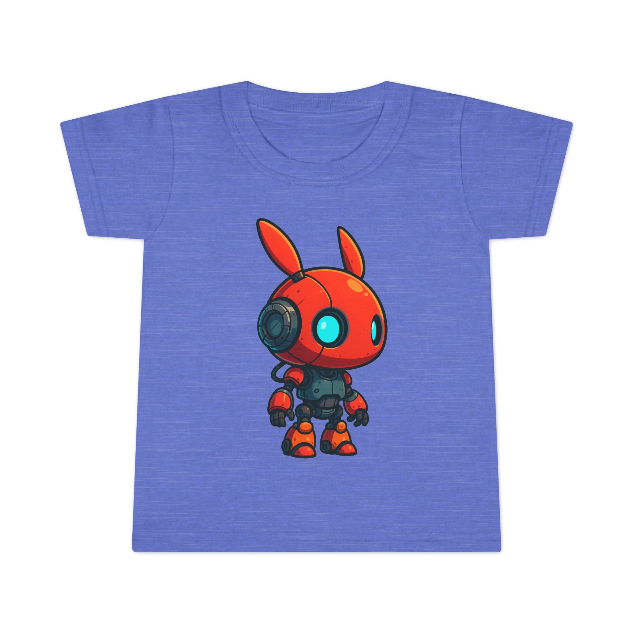 Happy RobotToddler T-shirt | Cute Sci-Fi Bunny Robot, Kids Tee