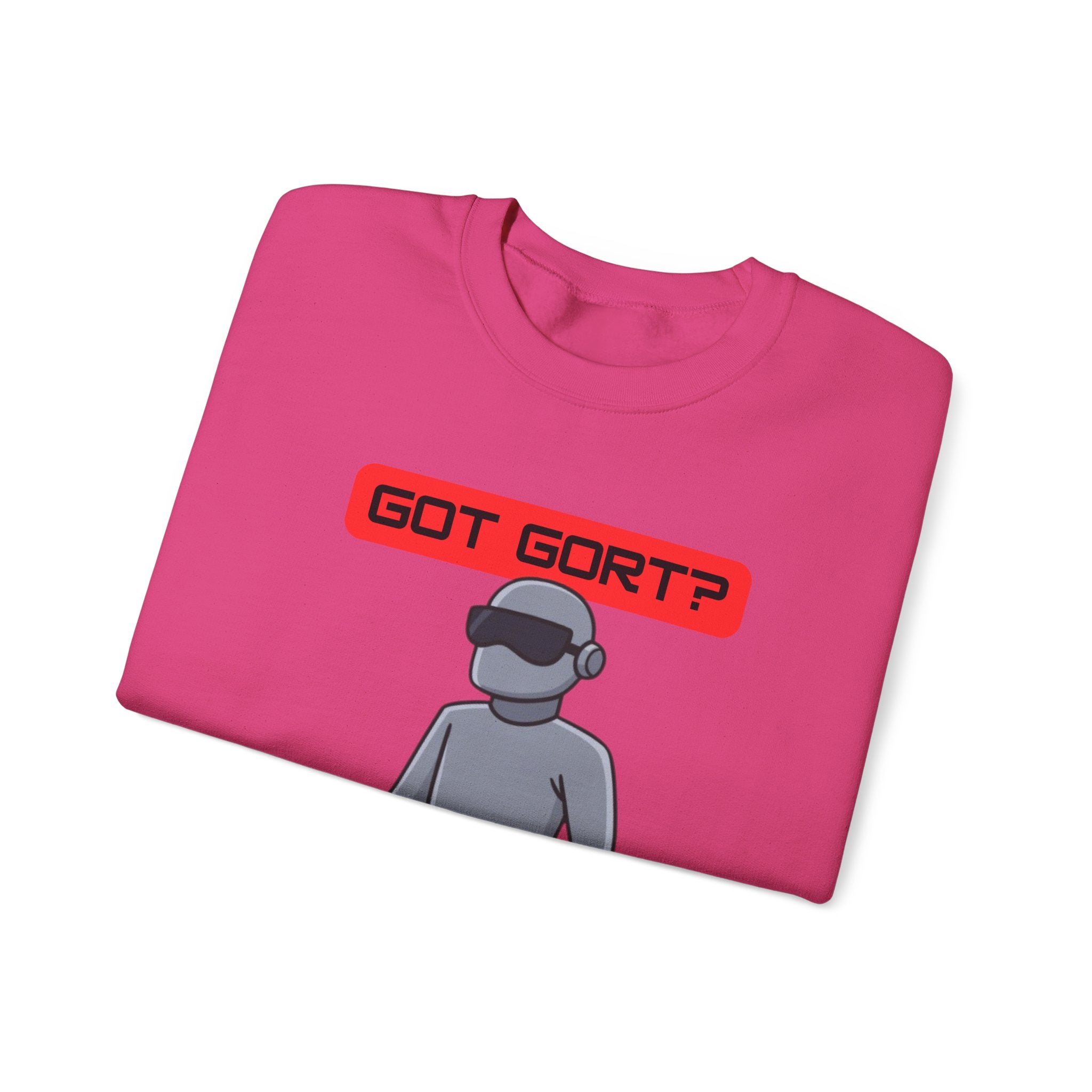 Got Gort? Unisex Crewneck Sweatshirt - Cool Casual Wear, Fun Graphic Hoodie, Perfect Gift for Friends, Everyday Comfort