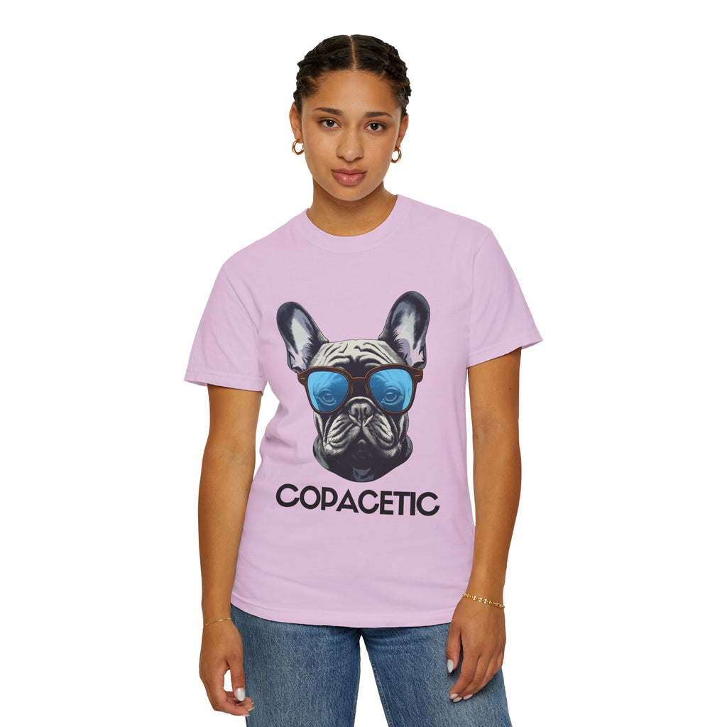Copacetic French Bulldog T-Shirt, Fun Pet Tee, Gift for Dog Lovers, Unisex Graphic Shirt, Cool Casual Wear, Summer Essential