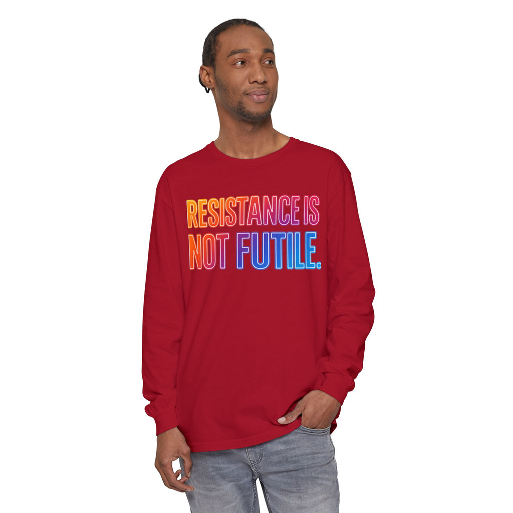 Resistance Is Not Futile Long Sleeve  Rally for Freedom Tee