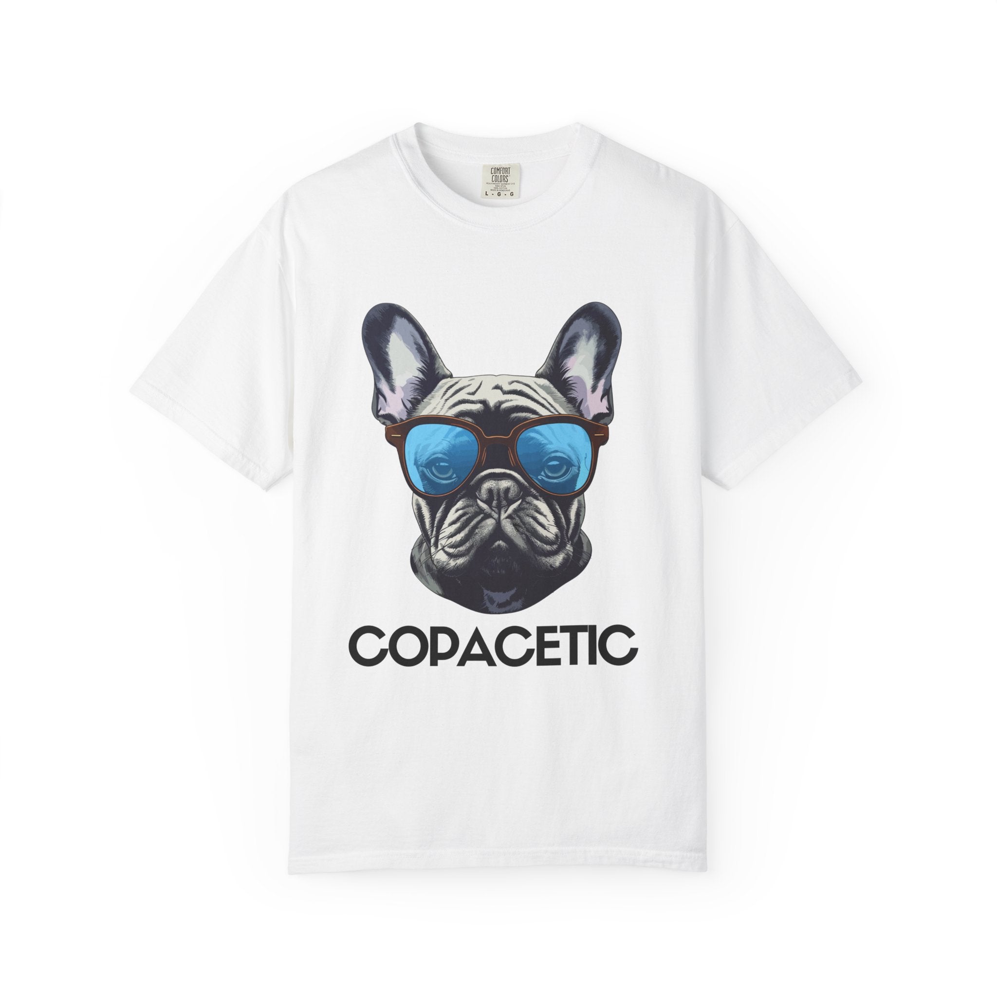 Copacetic French Bulldog T-Shirt, Fun Pet Tee, Gift for Dog Lovers, Unisex Graphic Shirt, Cool Casual Wear, Summer Essential