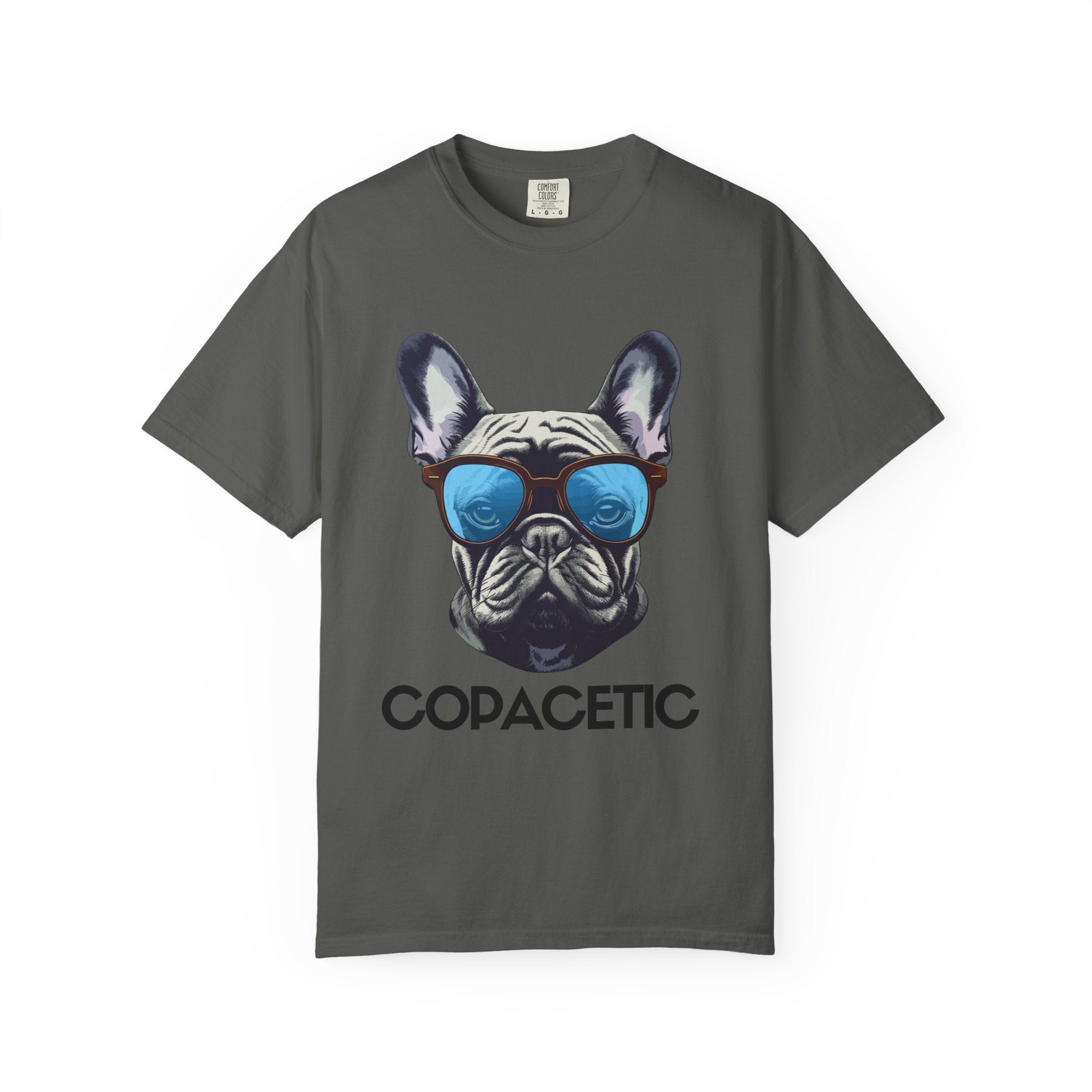 Copacetic French Bulldog T-Shirt, Fun Pet Tee, Gift for Dog Lovers, Unisex Graphic Shirt, Cool Casual Wear, Summer Essential
