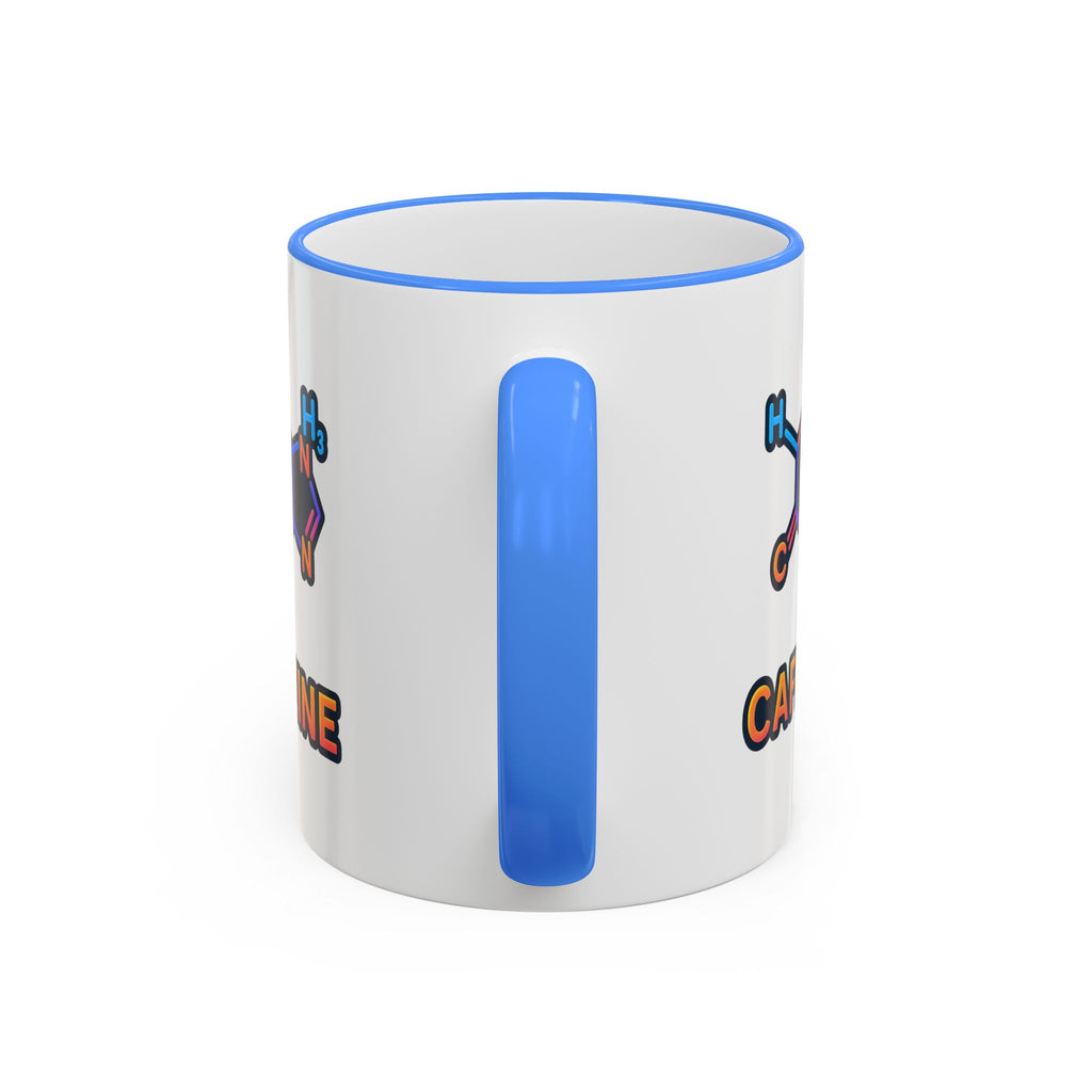 Caffeine Mug | Accent Rim & Handle 11oz 15oz