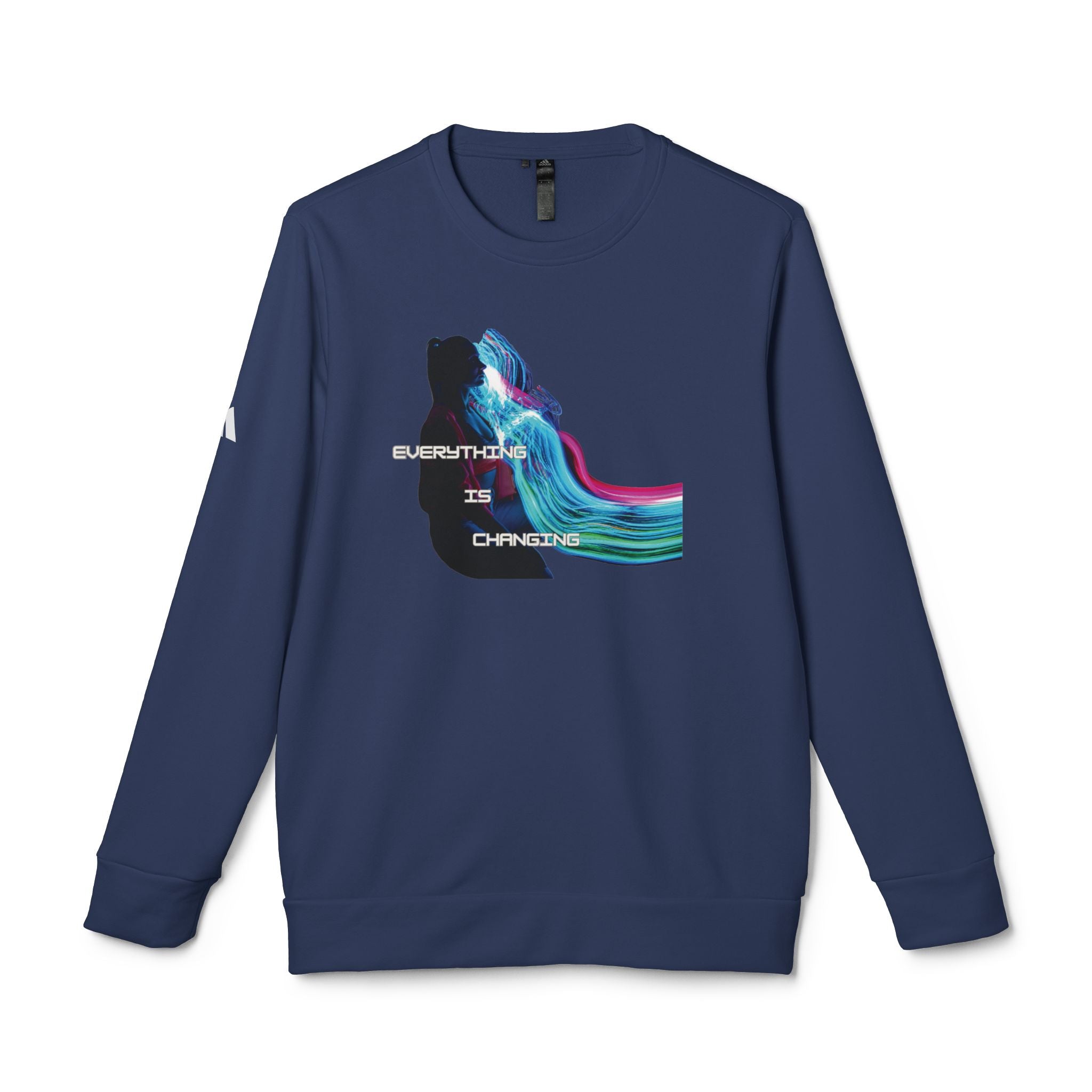 Everything is Changing MUTUTANTUR  Unisex Fleece Crewneck Adidas Sweatshirt