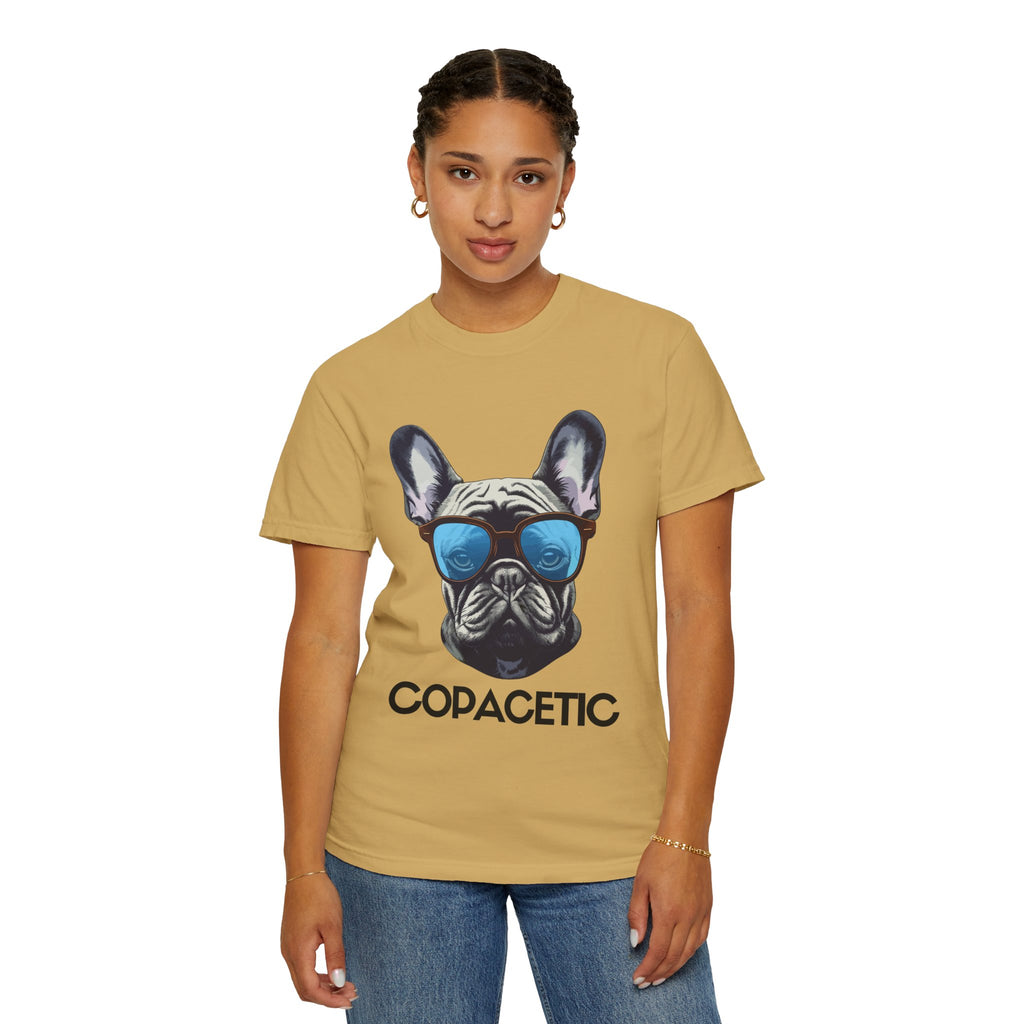 Copacetic French Bulldog T-Shirt, Fun Pet Tee, Gift for Dog Lovers, Unisex Graphic Shirt, Cool Casual Wear, Summer Essential