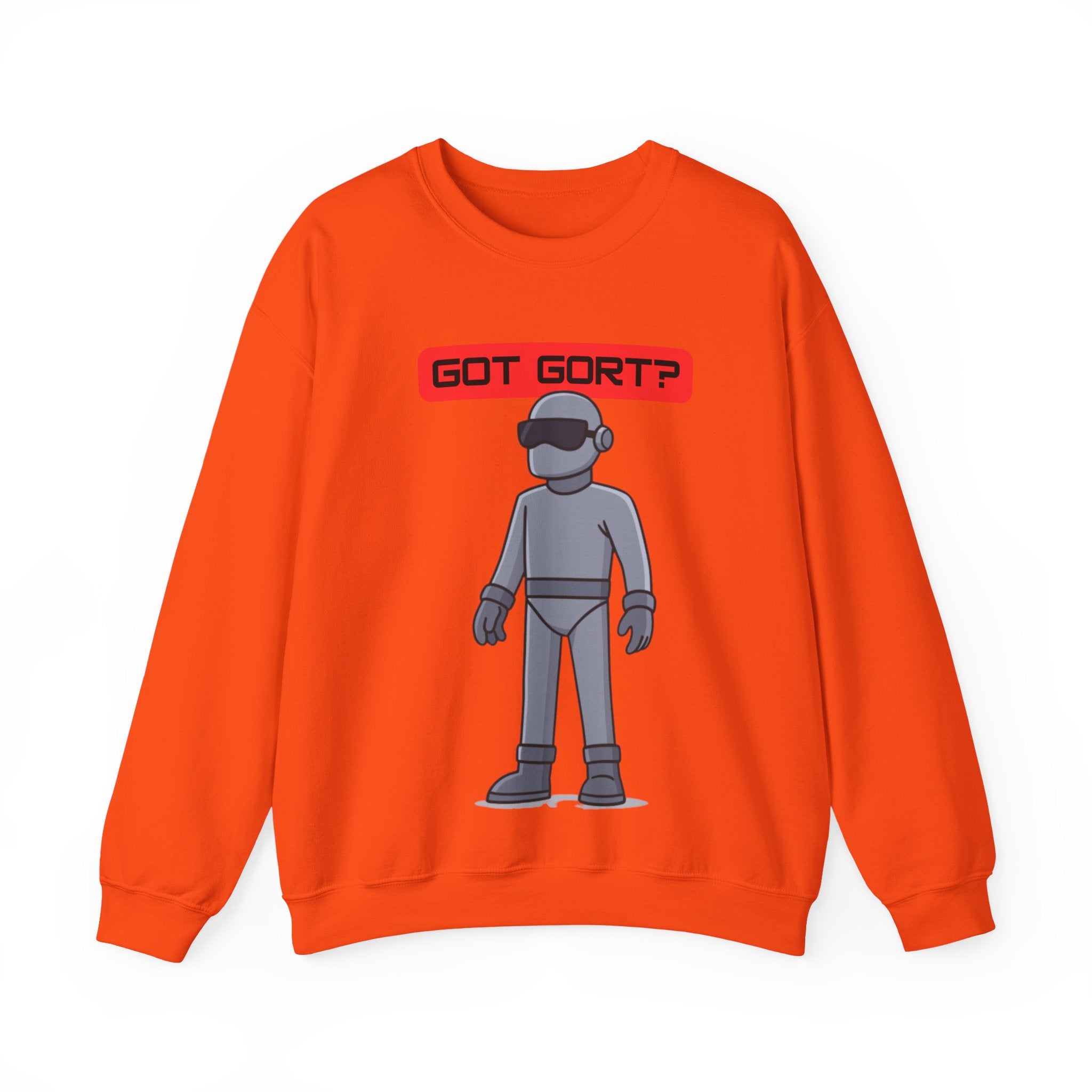 Got Gort? Unisex Crewneck Sweatshirt - Cool Casual Wear, Fun Graphic Hoodie, Perfect Gift for Friends, Everyday Comfort