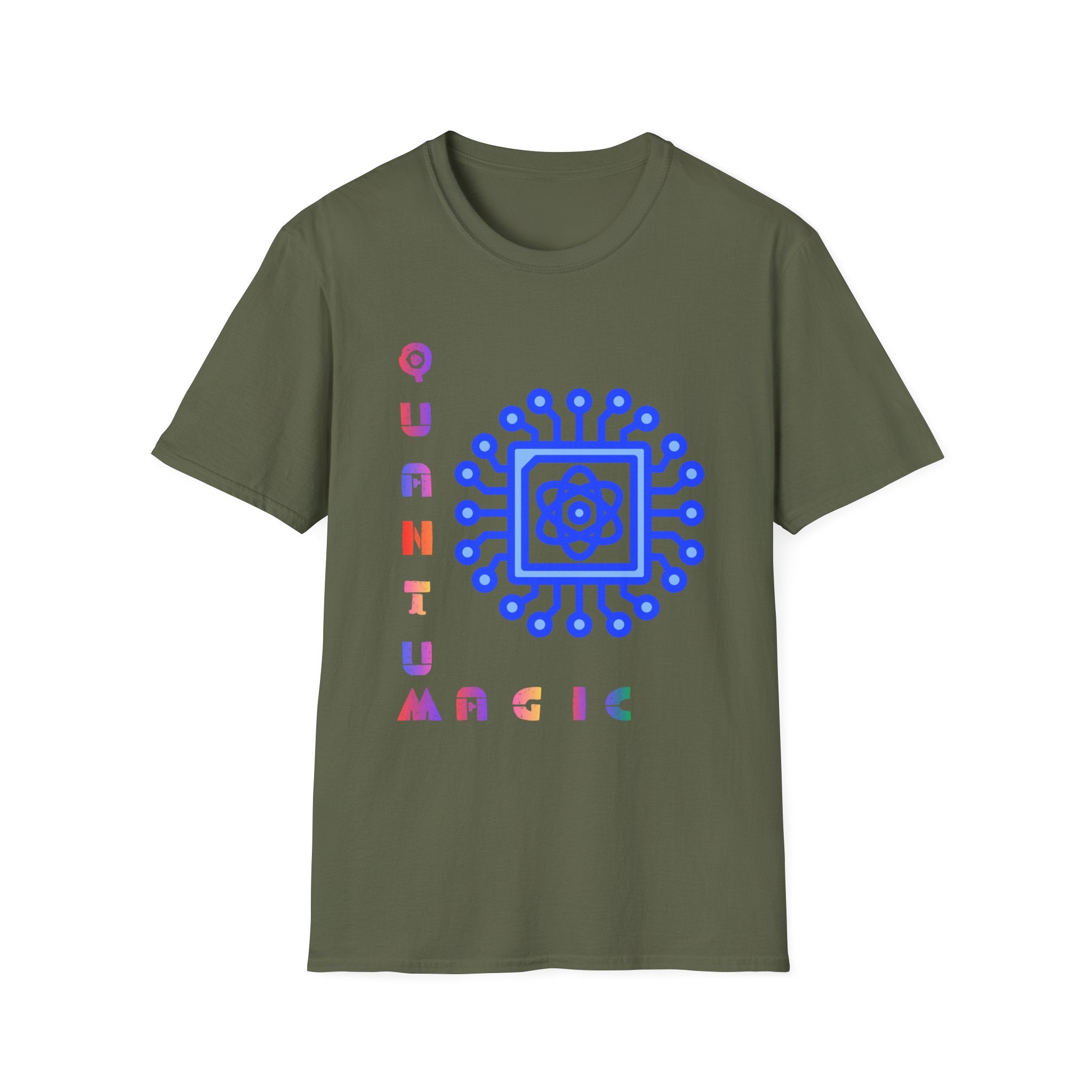 Quantum Magic T-Shirt | Circuit Atom Design, Science Tech Tee