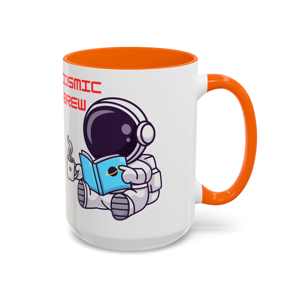 Cosmic Brew Astronaut Coffee Mug | Accent Ceramic Mug
